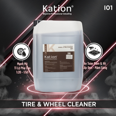 Kation I01 – Tire & Wheel Cleaner | Dung Dịch Vệ Sinh Lốp & Mâm Xe Siêu Hiệu Quả, An Toàn, Thân Thiện Với Môi Trường