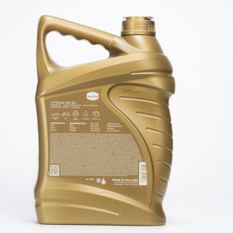 Dầu Nhớt Tổng Hợp Eurol Vitence 5W-30 - Chuẩn API SQ/SP, Dexos 2 (E100035)