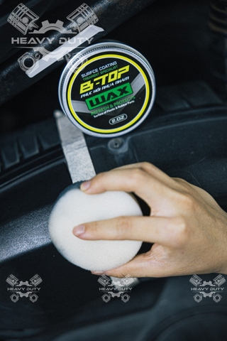 Sáp Wax Phục Hồi Bảo Vệ Nhựa Nhám Hiệu Ứng Lá Sen - BTop Wax Plastic Restorer & Remover
