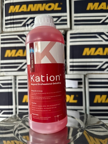 Dung Dịch Rửa Xe Bọt Tuyết Cao Cấp Kation Hyper Shine E01 - Làm Sạch Siêu Bóng, Đậm Đặc 1:200