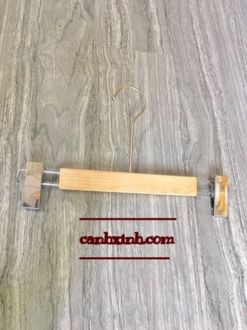 Móc quần gỗ mộc người lớn