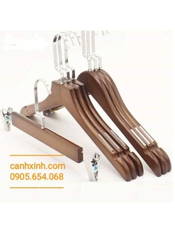 Móc áo nữ gỗ sồi nâu cao cấp