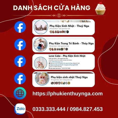 DANH SÁCH CỬA HÀNG THÚY NGA
