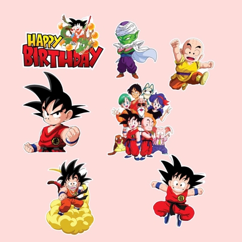 Combo 2 set giấy - Songoku NHÍ.