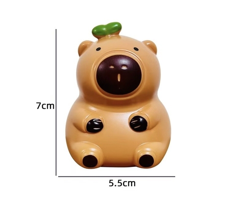 Tượng capybara nhựa (KHÔNG ĐÈN) -nhựa cứng.