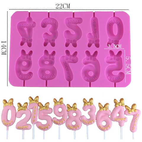 Khuôn số đội nơ (cao khoảng 5.5cm)7339.