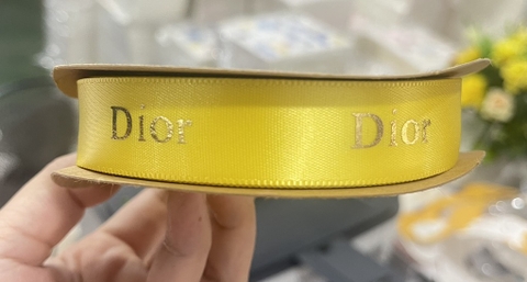 Ruybang dior 2cm x 45m-VÀNG.