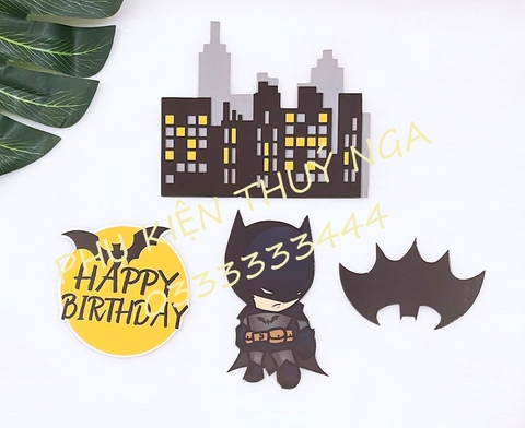 Combo 2 set BATMAN lâu đài (1 lớp).