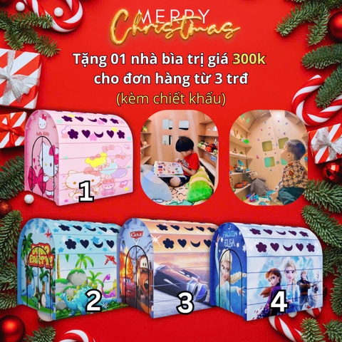 TẶNG 1 NHÀ BÌA CHO ĐƠN HÀNG TỪ 3 TRIỆU KÈM CHIẾT KHẤU.