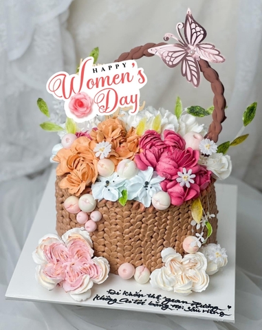 60 chữ giấy Happy Women's day mix mẫu SIZE NHỎ kt 6-7cm.