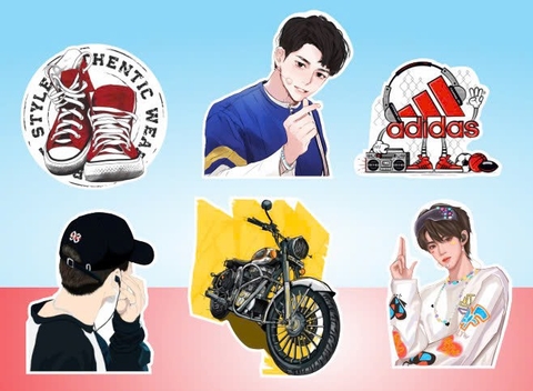 10 Set giấy thanh niên  mới CT.