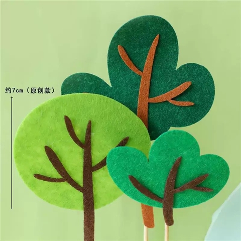 Set 3 cây dạ XANH mẫu uốn to9872.