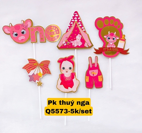 CAM-Set thôi nôi Hồng One (Trâu)-HD.