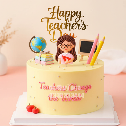 Set 10 Mica Happy Teacher's day chữ mảnh.