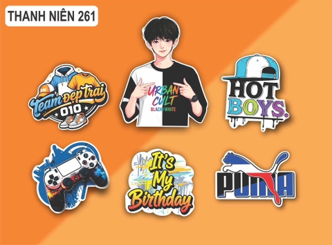 10 set giấy HD - thanh niên 261 (team đẹp trai).