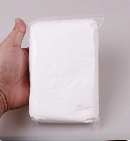Gói đất sét (nặn) màu trắng (100gam).