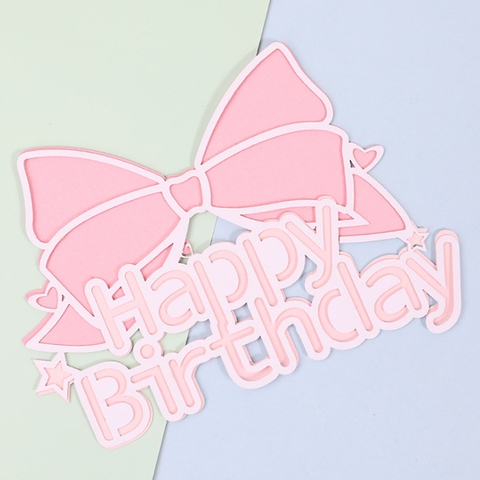 CAM-Cây HPBD nơ giấy-hồng.
