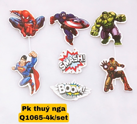 CAM-Bộ cắm giấy 5 anh hùng.