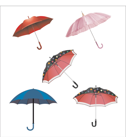 10 set giấy cắm chiếc ô xả kho