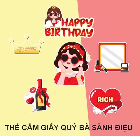 10 Set giấy Quý bà sành điệu (CT).