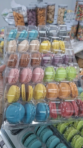 Bánh Maccaron (hộp 36 cặp) hàng Việt Nam -MIX MÀU.