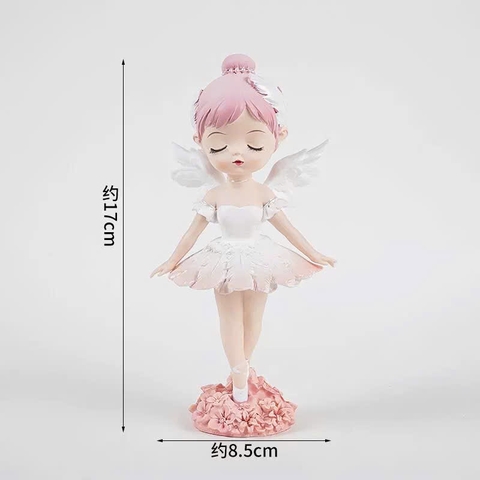 Tượng sứ-em bé BALE  dáng đứng.