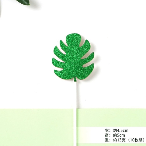 Set 10 lá cây giấy-XANH ĐẬM.