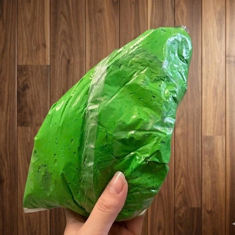 Túi 500gam - đất nặn loại 1 (đanh, mịn, nhẹ)- MÀU XANH LÁ.