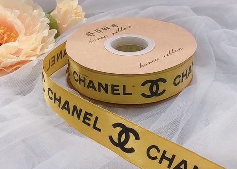 Ruybang CHANEL (2.5cm, 50m)-vàng.