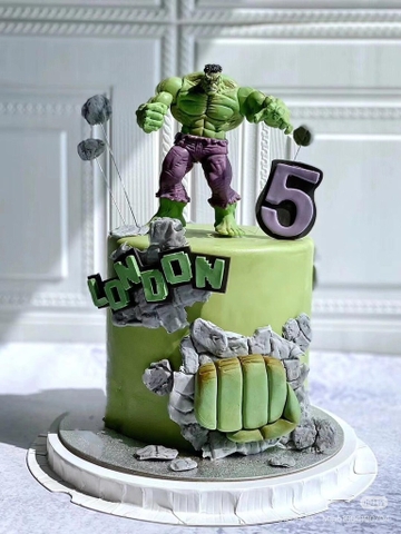 Tượng nhựa đặc khổng lồ xanh (hulk) (có đèn).
