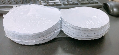 Đĩa giấy to (túi 0,45kg).