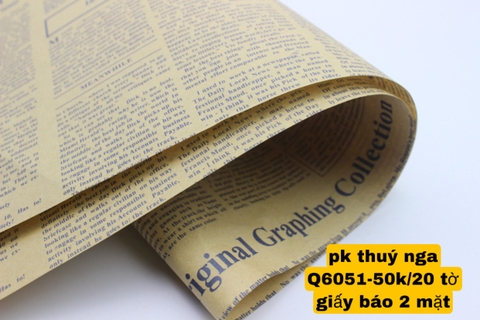 Set 20 tờ giấy báo 2 mặt.