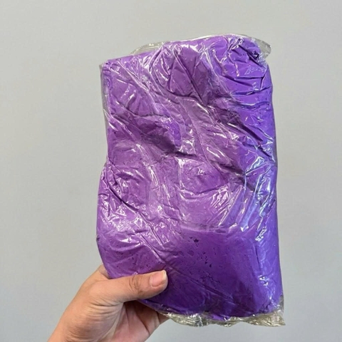 Túi 500gam - đất nặn loại 1 (đanh, mịn, nhẹ)- MÀU TÍM.