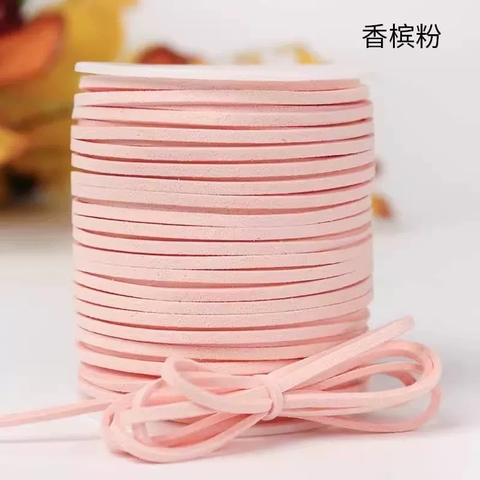 Cuộn dây da 50m-HỒNG CAM.