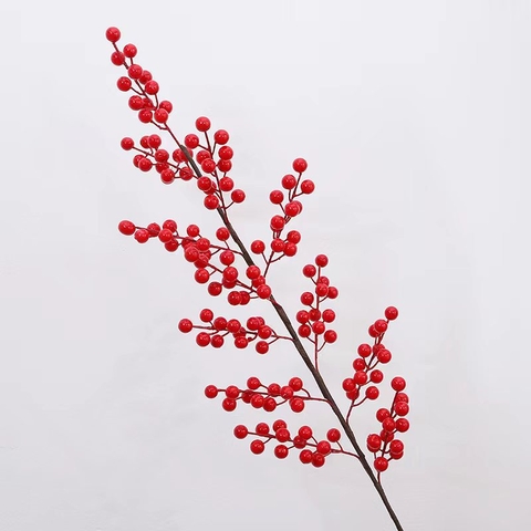 Cành quả nhựa đỏ (gồm 12 nhánh) (đào đông).