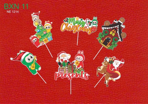 10 set giấy noel HD-MẪU 3 (LABUBU).