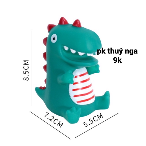 TUONG-Khủng long xanh nhựa mềm-X46