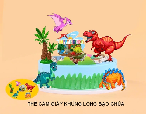 10 set giấy Khủng long bạo chúa CT.