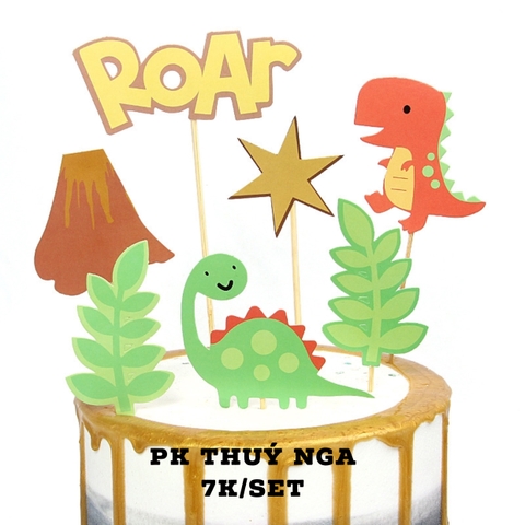 CAM-Combo 2 Set khủng long Roar (loại 1).