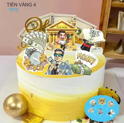 Set giấy HD-quý ông cầm tiền đô, tập tiền money.