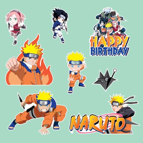 Combo 2 set giấy-Naruto.