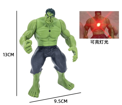Tượng nhựa đặc khổng lồ xanh (hulk) (có đèn).