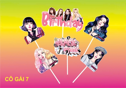 10 Set giấy Black pink (HD),