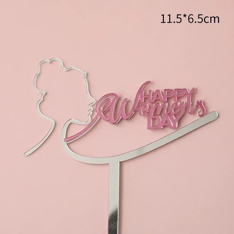 Mica 2 lớp women's day và cô gái-HỒNG BẠC.