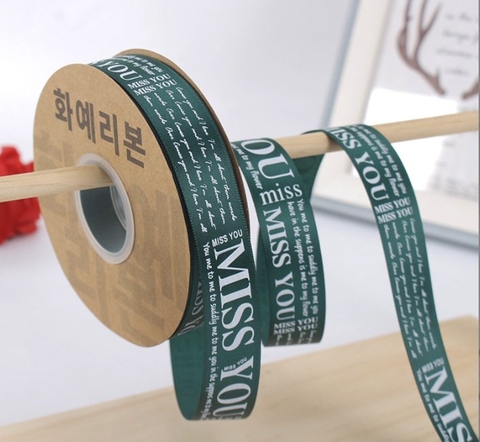 RUYBANG MISS YOU (2.5CM X 50M)-XANH ĐẬM.