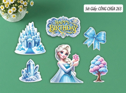 10 set giấy HD- công chúa Elsa 263.