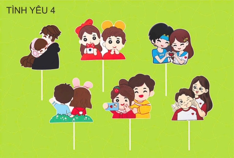 10 set giấy cặp đôi mix mẫu (HD).