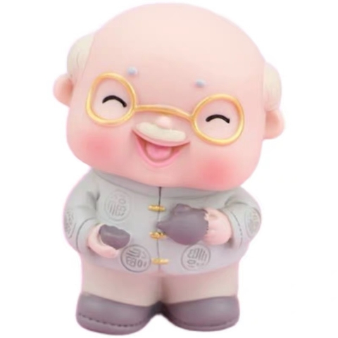 TUONG-Cụ ông (mẫu mới) -NHỰA MỀM.