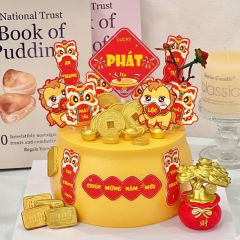 Combo 2 set giấy tết - em bé NGỰA và câu đối.