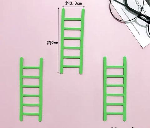 Set 3 thang xốp-XANH LÁ.